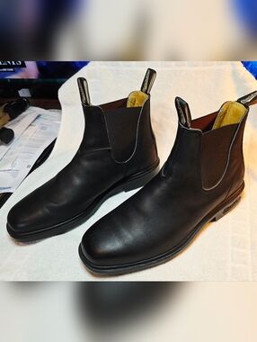 Blundstone Chisel Toe Chukka Boot - Black